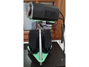 video-projector platform + speakers holder speaker mount videoprojector 3d print model - Mito3D