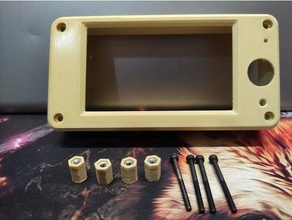 bigtreetech tft43 v3 case panel mount 3d print model - Mito3D