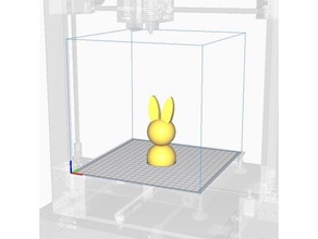 rabbit bu childrens toy developing puzzle 3d print model - Mito3D