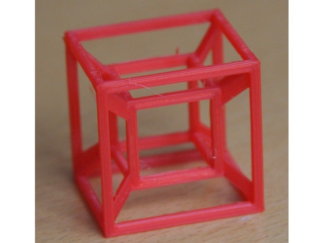 cubo tortura prueba puente ventilador sobresalir 3D print model - Mito3D