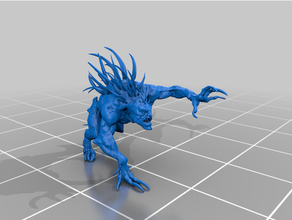 Alghoul Spikes Hexer 3 3d print model - Mito3D