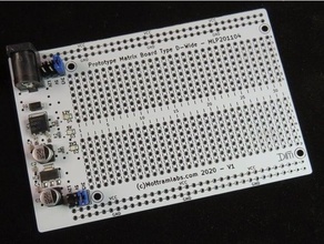 elektronik proje Kutu güç arz geniş versiyon devre tahtası prototip 3d print model - Mito3D