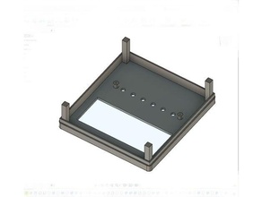 lcd caja 3d print model - Mito3D