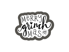merry grinchmas cookie cutter 3 sizes 3d cutters bakingcookies cookiecutter cookies grinch sugar thegrinch 3d print model - Mito3D