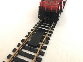 ho escala entrenar pista acortar modelo trenes 3d print model - Mito3D