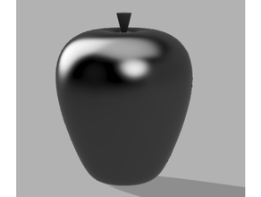 apple decor fruit 3d print model - Mito3D