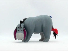 eeyore animal donkey pooh 3d print model - Mito3D