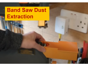 dust extraction port band 28 560 bandsaw bbs20 bk3 pro bs12ra burgess craftsman delta collection collector powerline power supply practical record rexon workshop tool 3d print model - Mito3D