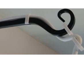 plant bracket cable clip indoor garden interior lighting 3d print model - Mito3D