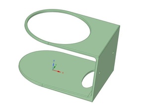 yular örgü Wandhalterung 3d print model - Mito3D