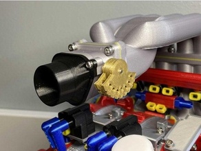 mazda rx7 13 throttle body remix engine 3d print model - Mito3D