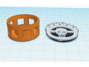 immortan joe removable filters logos 3d print model - Mito3D