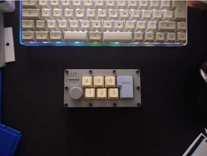 anch8pad caso bainha mecânico teclado 3d print model - Mito3D