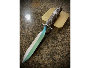 delicato coltello bbc buio materiali 3d print model - Mito3D