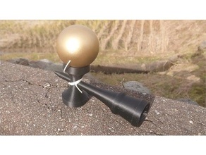 kendama real size japan toy 3d print model - Mito3D