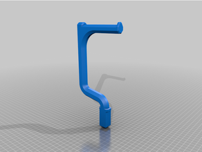 craftbot flow idex rear filament mount access dome 3d print model - Mito3D