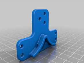 sk-go cable chain mount 10x15 - 3 mounting holes drag 3d print model - Mito3D