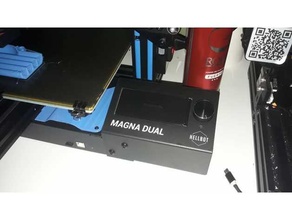 hellbot magna dual lcd cover tapa 3d print model - Mito3D