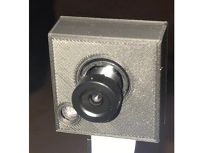 pi came titulaire soutien lumière capteur caméra monter ender 3 pro Cas gaine framboise 3d print model - Mito3D
