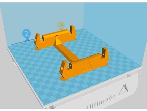Dagoma Spule Halter Unterstützung 1kg Zubehör Filament 3d print model - Mito3D