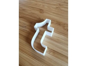 tumblr - cookie cutter 3d print model - Mito3D
