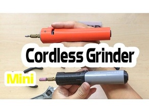 cordless mini grinder motor 180 coffee drill screwdriver vacuum tb3d tools 3d print model - Mito3D