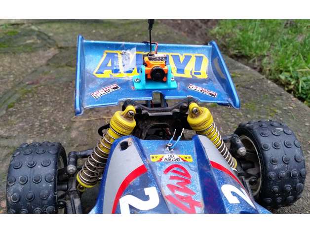 tamiya vaincre fpv caméra monter ancien 3D print model - Mito3D