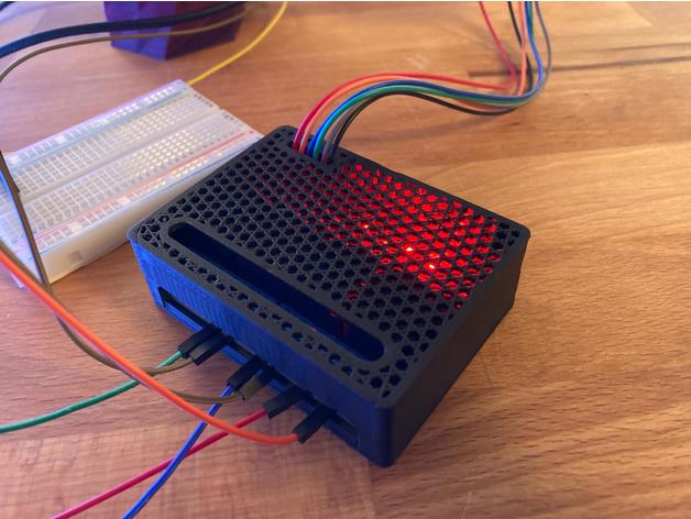Relais Modul Fall Mantel 4 Kanal elegoo fach relay Arduino Box kasten kiste relais 3D print model - Mito3D