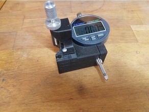 multifix messuhrhalter zweiteilig dial gauge holder parts 3d print model - Mito3D