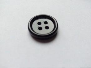 pants button - nappi 4 hole fashion 3d print model - Mito3D