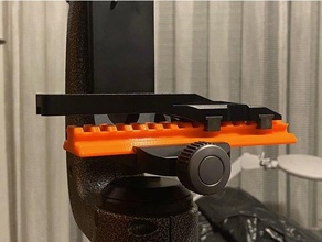 Picatinny arca İsviçre adaptör tabak oyun makinesi binmek Demiryolu tripod 3d print model - Mito3D