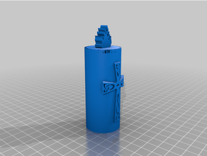 create candle 3d print model - Mito3D