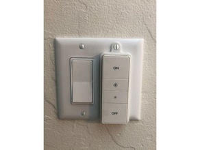 hue dimmer switch adapter us cover 3d print model - Mito3D