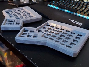 printdox m3t Messing Einsätze Zubehör ergodox Tastatur Fall Mantel mechanisch 3d print model - Mito3D