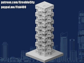 greeblecity coster stack 3d print model - Mito3D