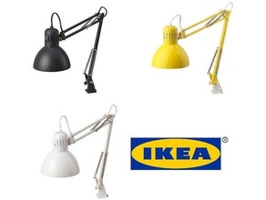 Ikea tertial Arbeit Lampe Diffusor 3d print model - Mito3D