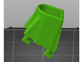 skadis tablero ryobi + batería soporte 3d print model - Mito3D