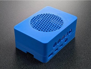 pi 4 snapfit 60mm ventilador caso bainha escape grade resfriamento cola ajuste rápido framboesa 4b 3d print model - Mito3D