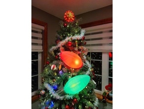 giant christmas lights - 500mm decorations 3d print model - Mito3D