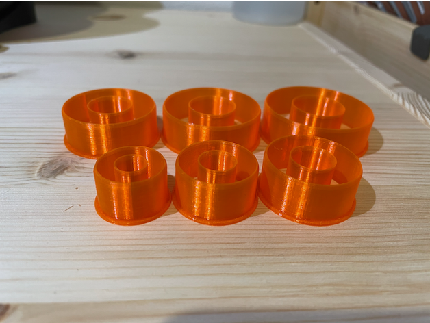 biscotto argilla taglierina ciambella utensili polimero 3D print model - Mito3D