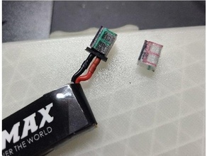 gnb27 charge indicateur couverture gaine batterie chargeur drone fpv gnb 3d print model - Mito3D