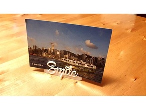 holder picture card photo 3d print model - Mito3D