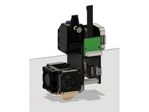 creativity elf coreception carriage belt tensioner dragon hotend 3d print model - Mito3D