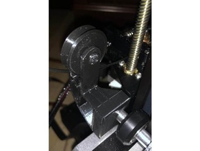 ender 3 filament roller extra parts 3d print model - Mito3D