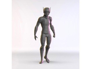 gundala anime figura supereroi 3d print model - Mito3D