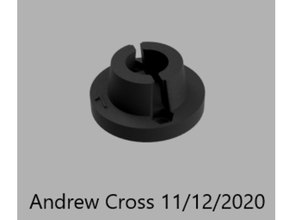 axis rod holder base 3d print model - Mito3D