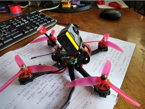 eachine tyro109 99 mount sj4000 camera drone drones racing sjcam sjcam4000 3d print model - Mito3D