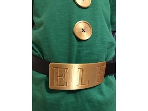 cintura fibbia copertina guaina pianura elfo 3d print model - Mito3D