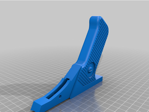 e11 blaster handle grips star wars 3d print model - Mito3D