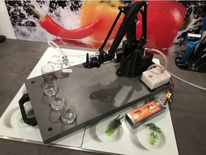 Schnaps bot v10 eezybotarm mk2 yeniden düzenleme robot robotik atış 3d print model - Mito3D